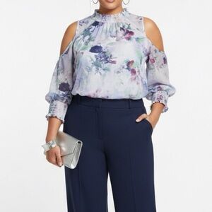 Torrid Floral off-Shoulder  Blouse